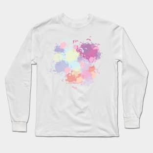 splash watercolor Long Sleeve T-Shirt